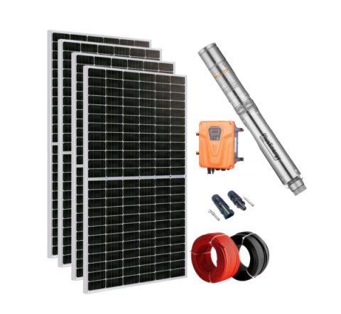 Kit solar Bombeo PlusEnergy 4SS9C9 200 AD220 3KW