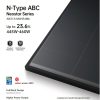Panel solar 445W Aiko N Type ABC FULL BLACK - Imagen 2