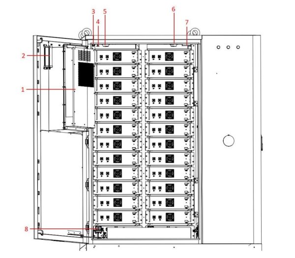 Pack DEYE GE-F120-2H2 120KWH Inversor 50kW - Imagen 3