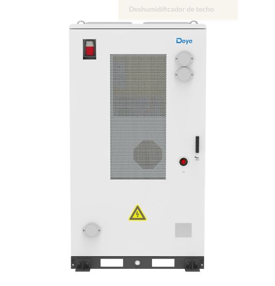 Pack batería Deye GE-F240-BC-A3 de 240 kWh LiFePO4 para instalaciones C&I con EMS, inversor híbrido y BMS integrados