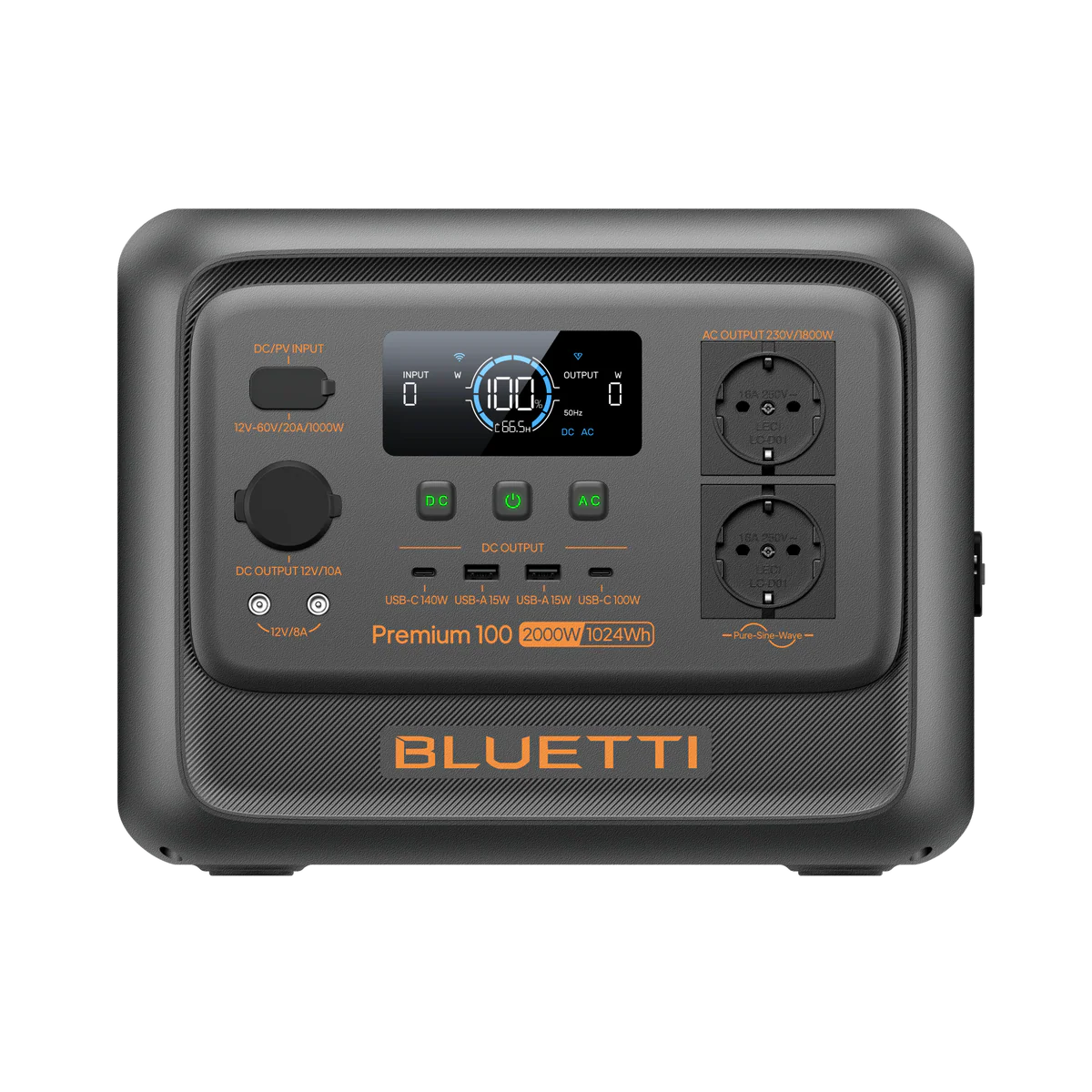 BLUETTI Premium 100 V2 Estación de energía portátil 2.000 W 1.024 Wh 1 BLUETTI Premium 100 V2 Estación de energía portátil 2.000 W 1.024 Wh