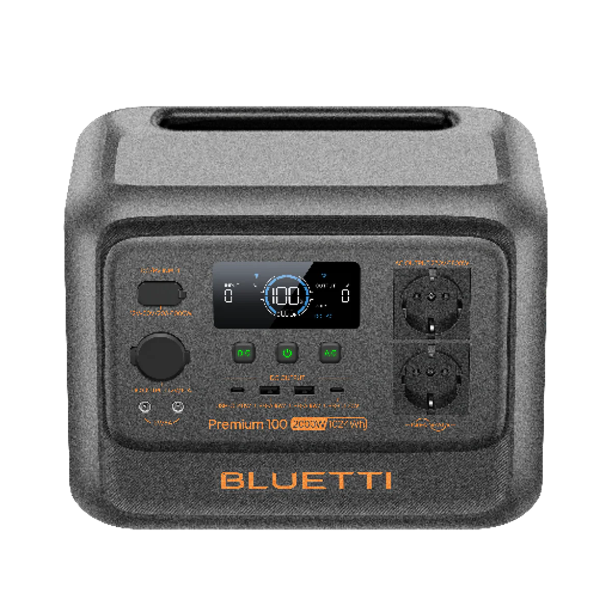 BLUETTI Premium 100 V2 Estación de energía portátil 2.000 W 1.024 Wh 4 BLUETTI Premium 100 V2 Estación de energía portátil 2.000 W 1.024 Wh - Imagen 4