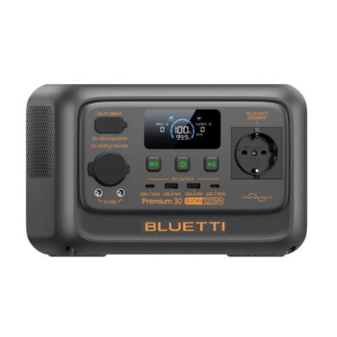 BLUETTI Premium 30 V2 Estación de Energía Portátil 600 W 320 Wh