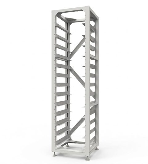 Armario Rack Deye BOS-A (Para 13 Baterías HV y 1 BMS)